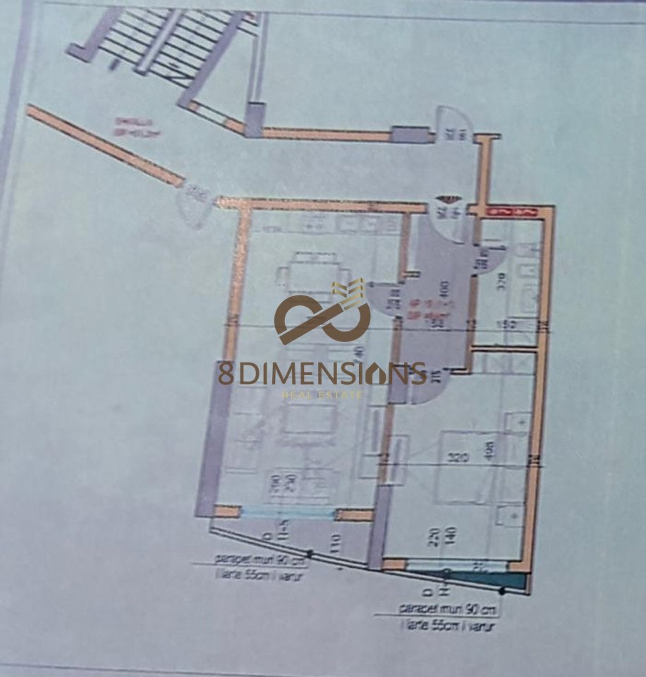 Appartamento 1+1 in vendita in Via Babë Rexha vicino a Report TV