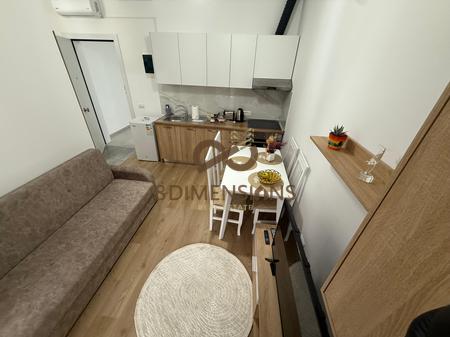 APARTAMENT 1+1 ME QERA NE ALI DEM TEK KOMPLEKSI MANGALEMI (D8241A-68)