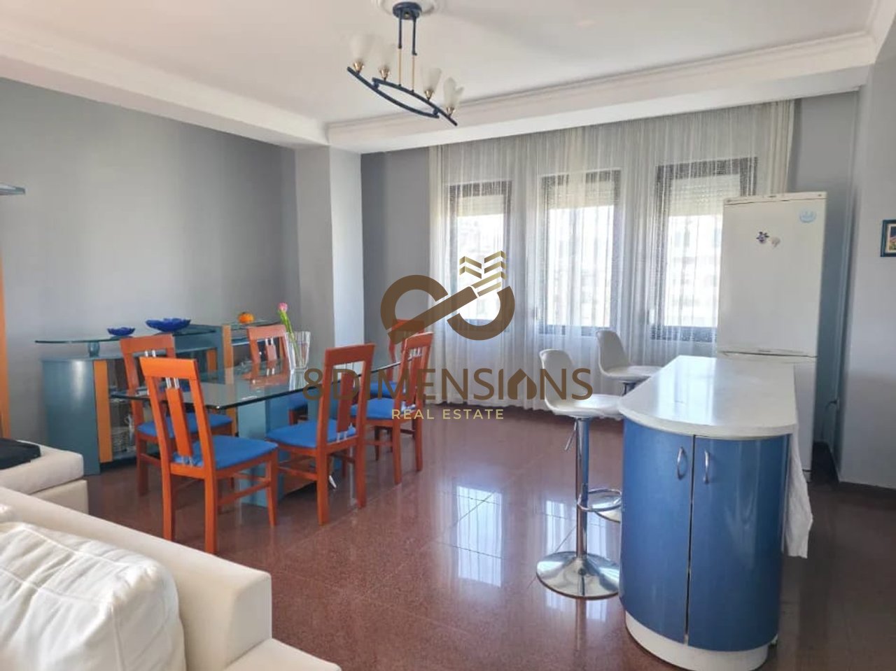 Appartamento 3+1+2 bagni+2 balconi vicino al Supermercato Baronesha a Bllok