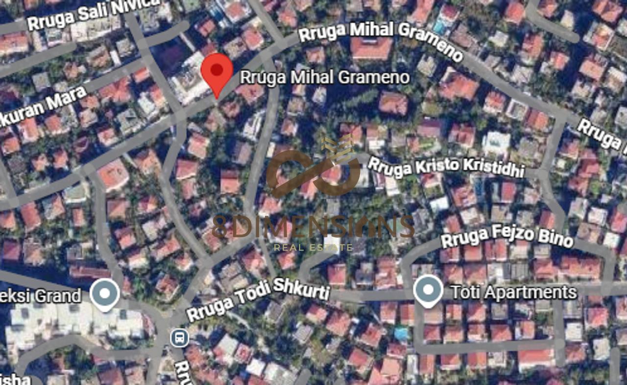 Jepet me qera apartament 1+1 ne katin e pare te nje vile tre kateshe ne rrugen Mihal Grameno