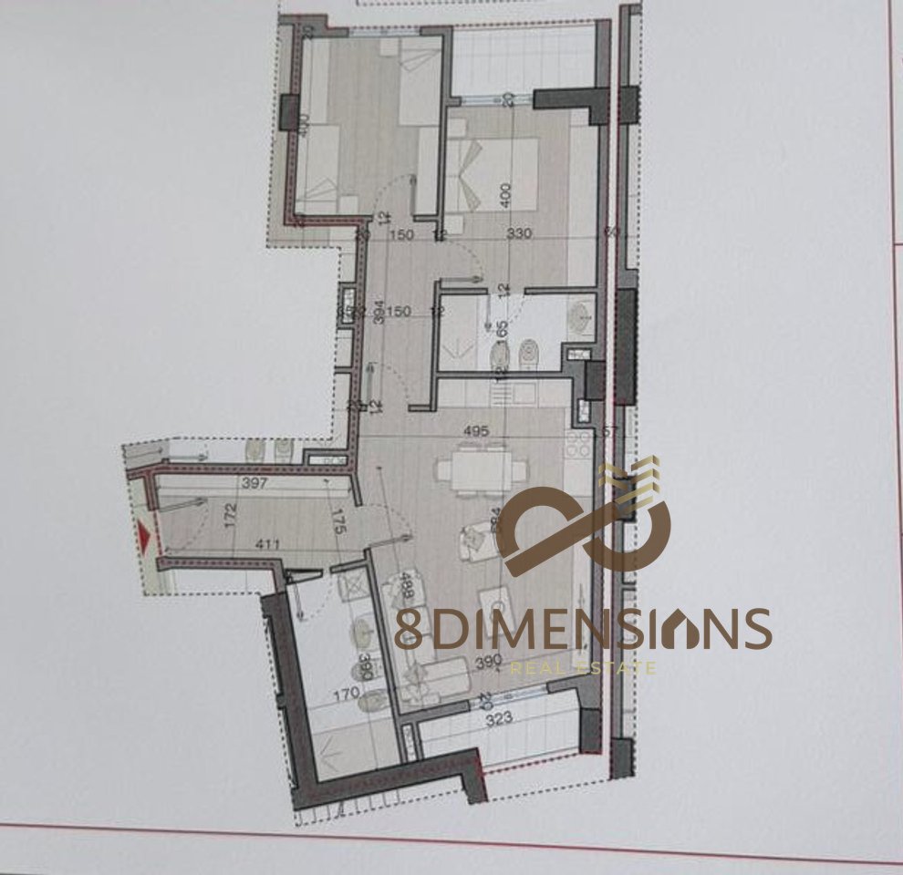 APPARTAMENTO 2+1 IN VENDITA ASTIR