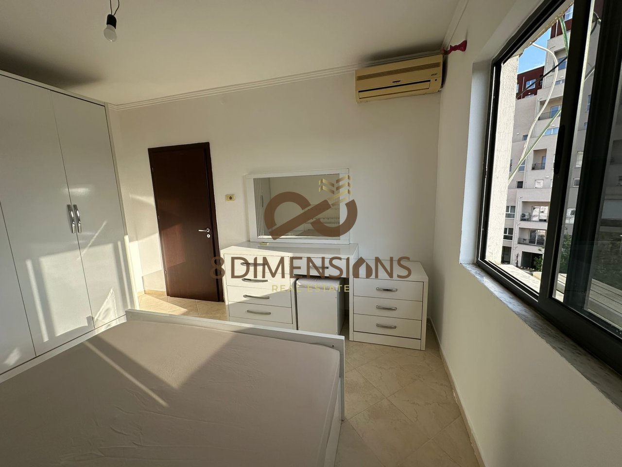 APARTMENT 1+1+ WITH SEPARATE KITCHEN FOR RENT IN LAPRAKE NEAR "ZONJA E KESHILLIT TE MIRE" (D8241Z-43)