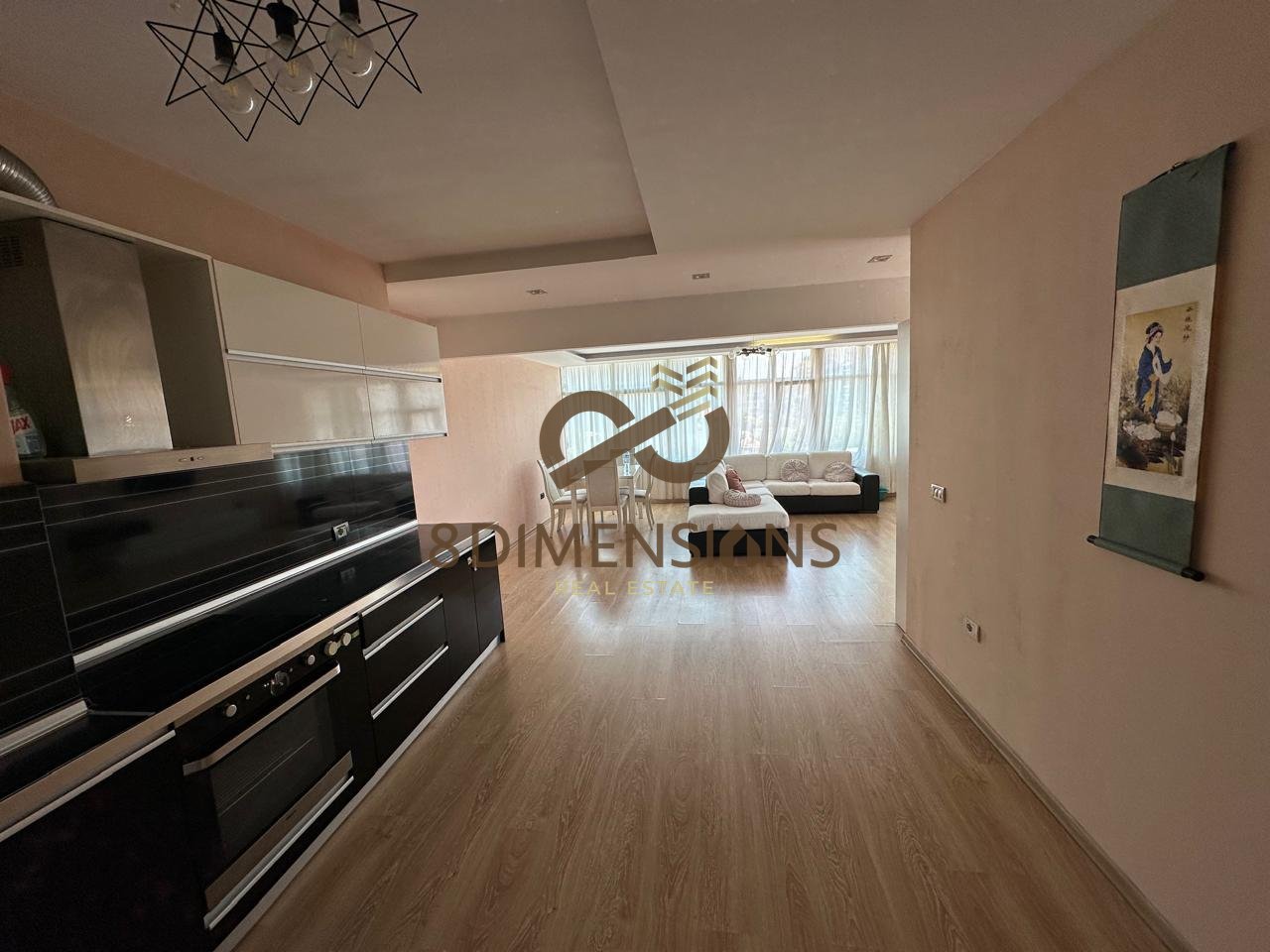 Apartment 2+1 for rent in Lapraka near Lapraka Mosque (D8242A-142)