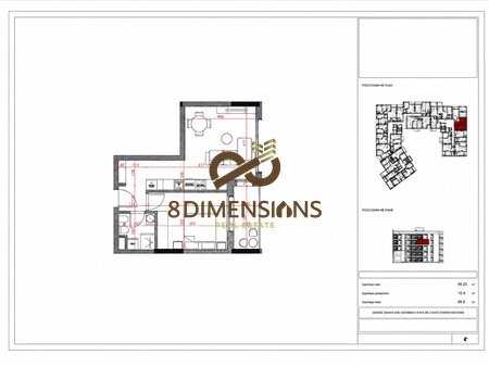 Apartment Types 1+1 for Sale in one of the New Residences in Paskuqan