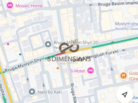 Shitet Apartament 2+1 tek Rruga Myslym Shyri me hipoteke  (D8142Z-15)