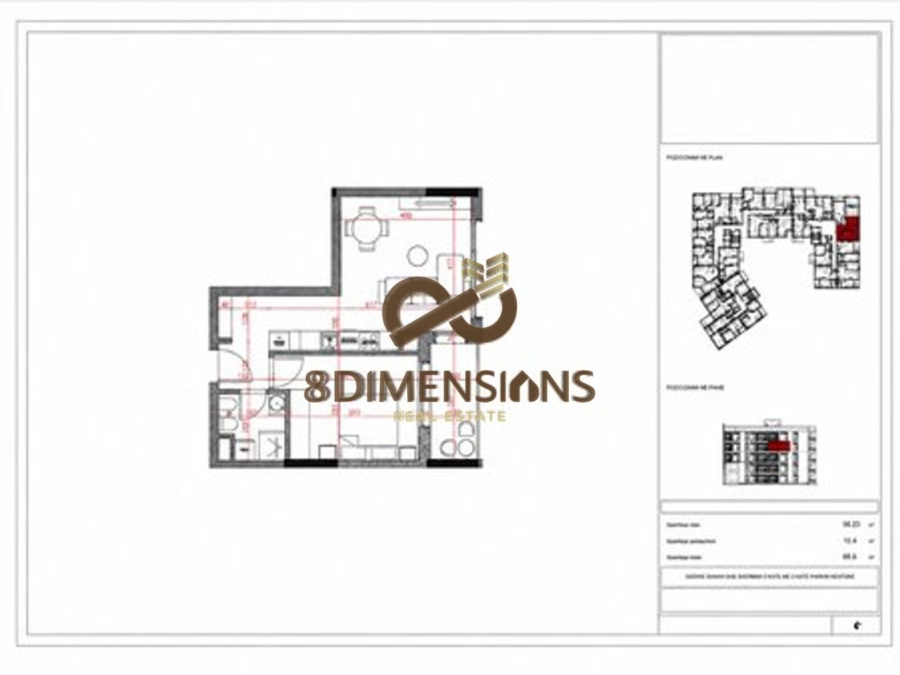 Tipologie di Appartamenti 1+1 in vendita in una delle Nuove Residenze a Paskuqan