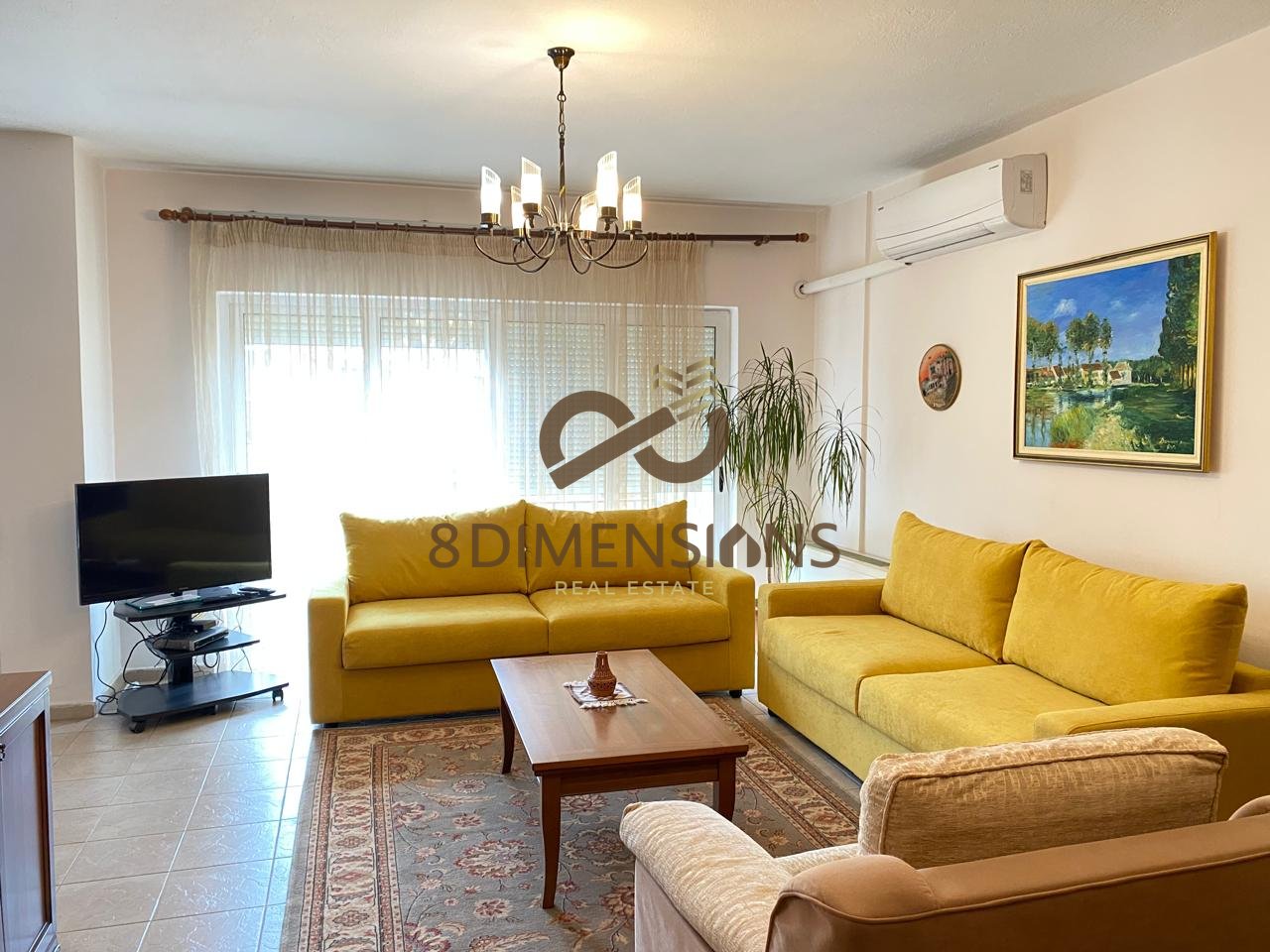 Apartment 3+1 for rent on Elbasan Street near the American Embassy