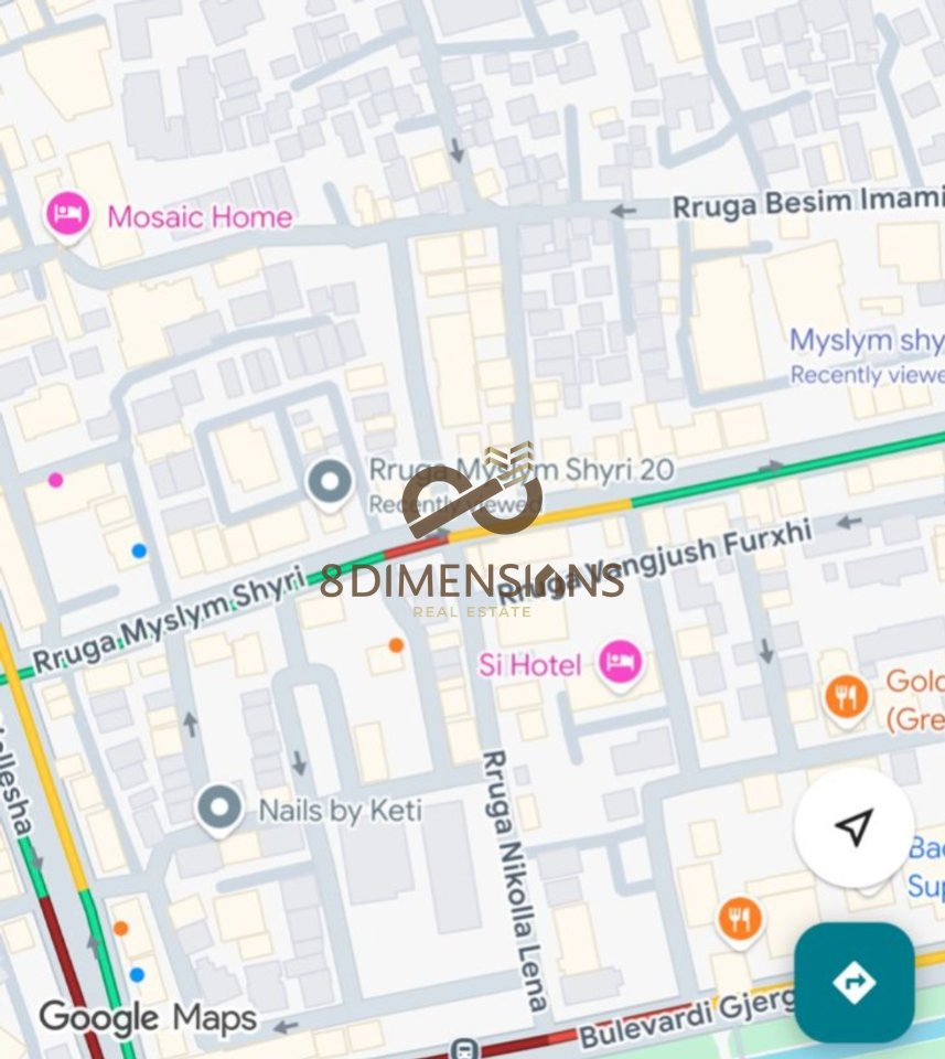 Shitet Apartament 2+1 tek Rruga Myslym Shyri me hipoteke  (D8142Z-15)