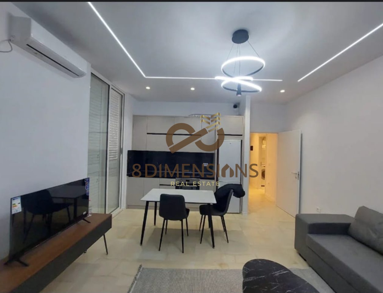 Jepet me qera Apartament 1+1 Te Kodra E Diellit prane Fondacionit Eleonora (D8241A-147)
