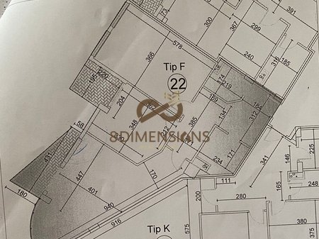 Appartamento 2+1 in vendita presso Grand Gallery Yzberisht