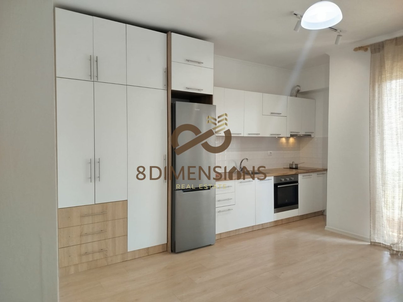 Shitet apartament 1+1 ne Kombinat - prane Credins Banke D8241A-155