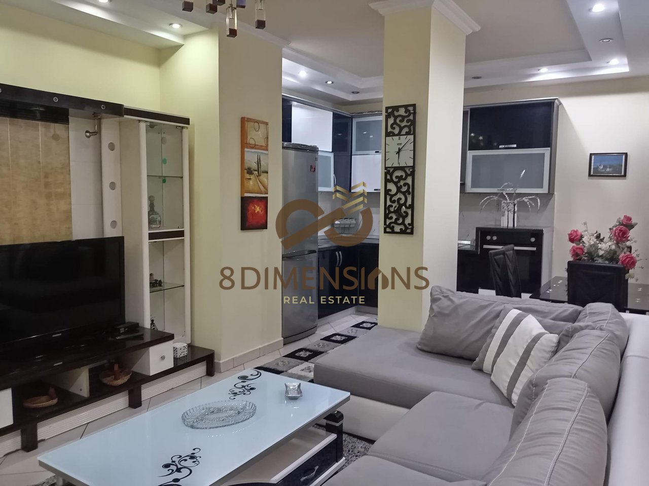 Apartment 2+1 with Separate Kitchen for rent on Kavaja Street - Tirana (ID D8242A-299)