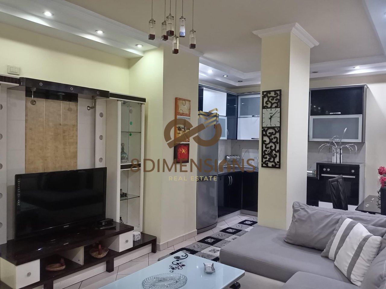 Apartment 2+1 with Separate Kitchen for rent on Kavaja Street - Tirana (ID D8242A-299)