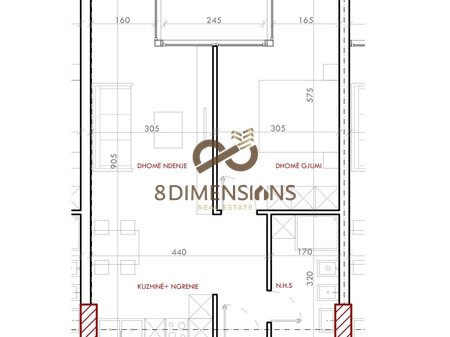 Shitet apartamnt 1+1 ne Astir,tek "Astir Residence 2" D8141A-155