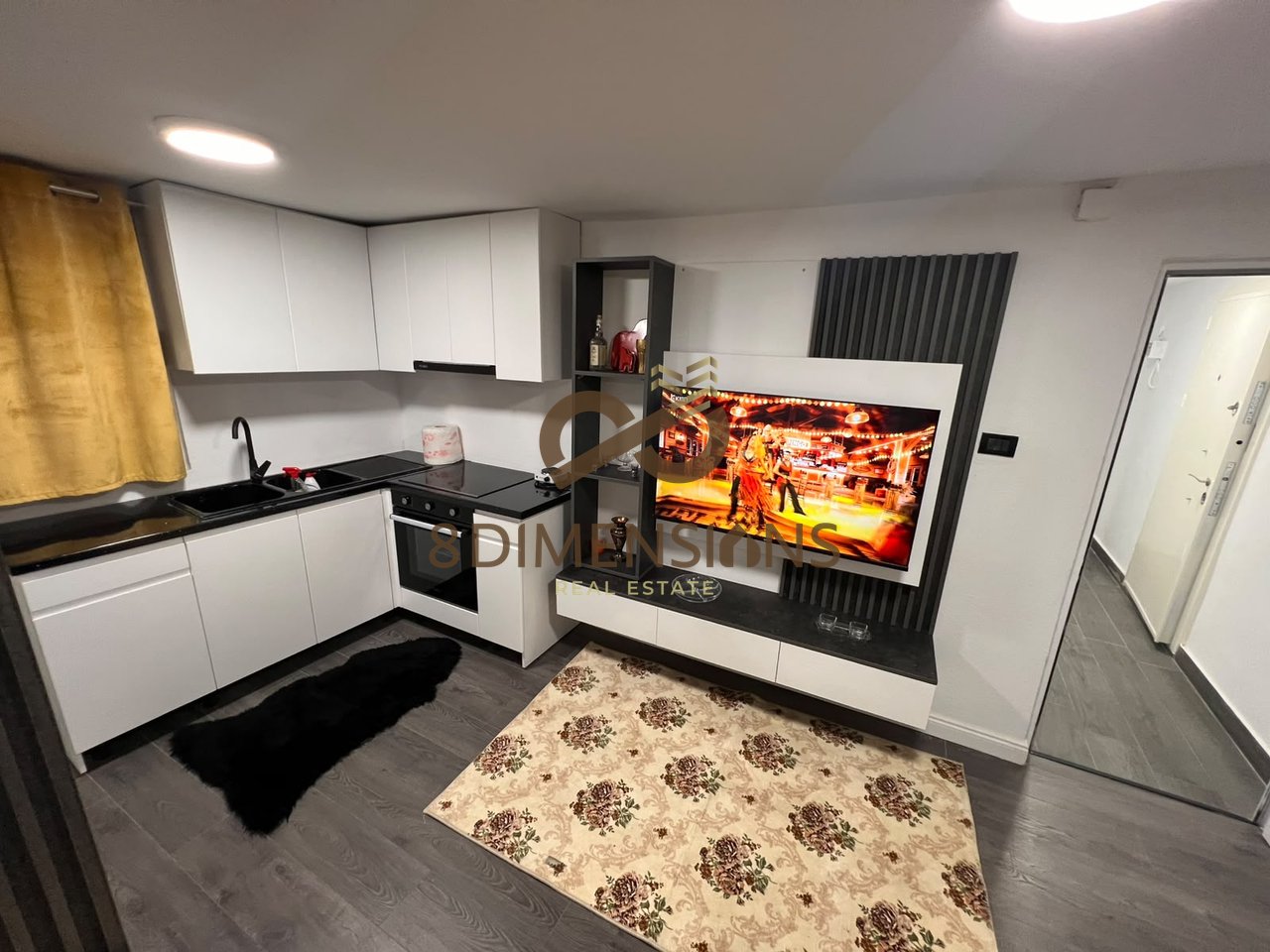 For rent 2+1 apartment, in a private one-story house, at Kthesa e Kamzes (ID D8242A-322 )