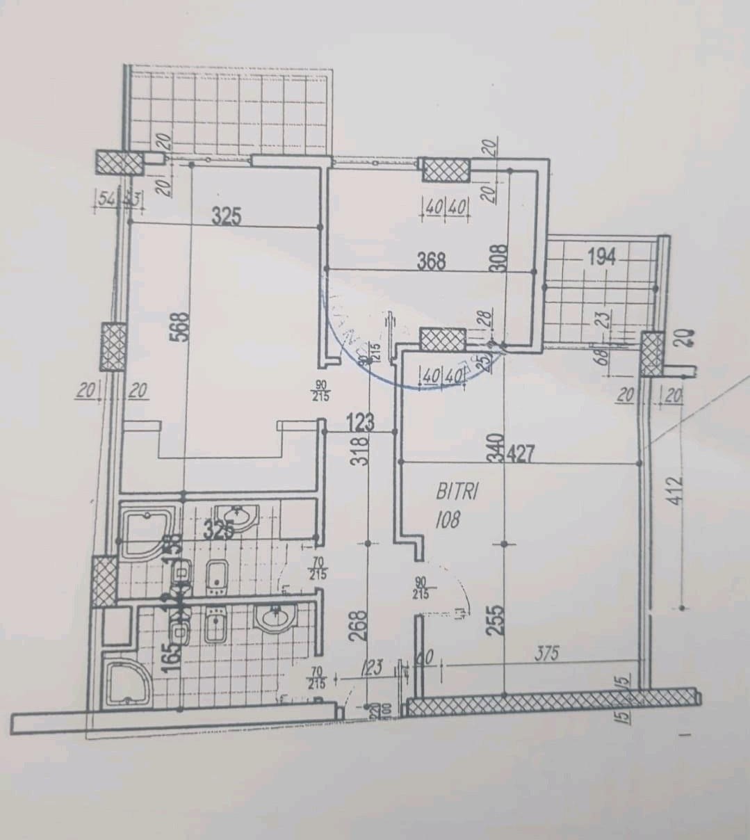 Apartament 2+1 +Ballkon ne shitje ne Astir, prane Bar Univers (ID D8142A-152)