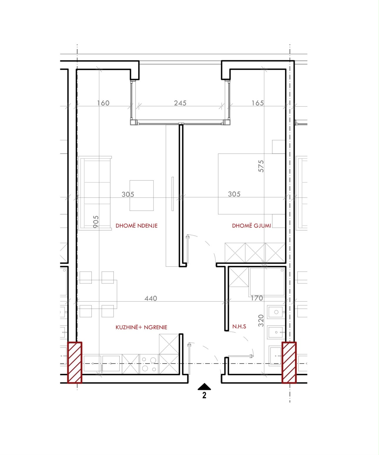 Shitet apartamnt 1+1 ne Astir,tek "Astir Residence 2" D8141A-155