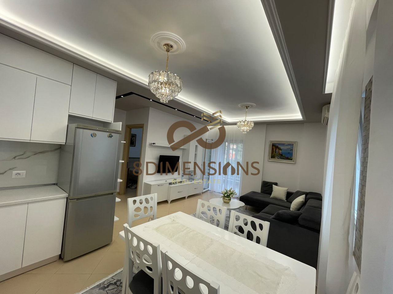 Apartament 1+1 tek Liqeni Thate ,prane Restorant Kapiten Mir Zoti D8241A-316