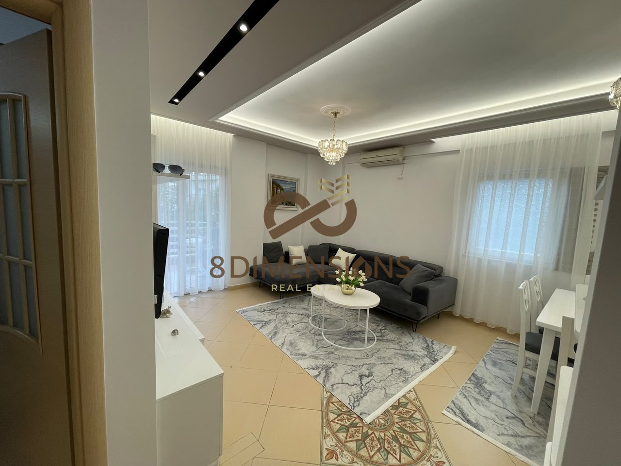 Apartament 1+1 tek Liqeni Thate ,prane Restorant Kapiten Mir Zoti D8241A-316