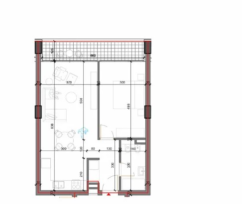 OKAZION! APARTAMET 1+1 PER SHITJE NE KOMPLEKSIN MODERN FOREST RESIDENC (ID D8141A-163)