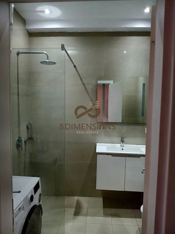 Luxury 1+1 Apartment for rent at Tirana Garden Building (D8241A-280)
