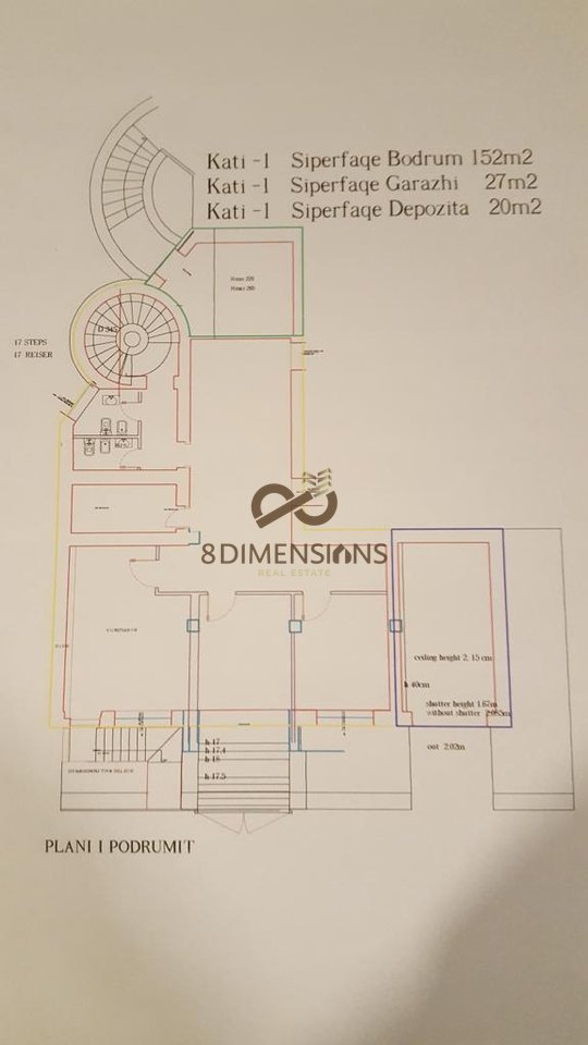 JEPET ME QIRA GODINË PËR ZYRA – BLLOK tek Rruga “Pjetër Bogdani (D829A-23)