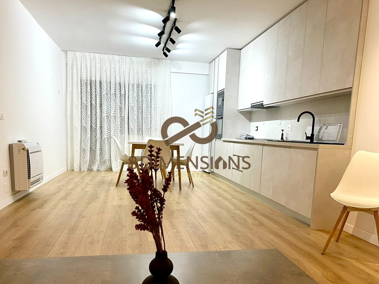 For rent 2+1 apartment on the 2nd floor of a new building with elevator near the Mosque in Selite, Tirana (ID D8242A-295)
