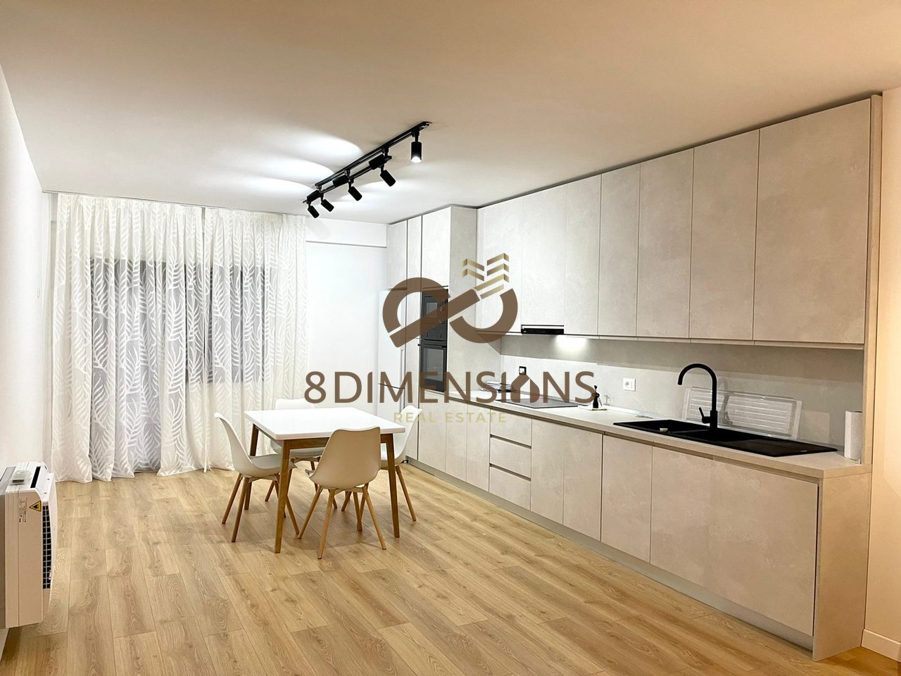 For rent 2+1 apartment on the 2nd floor of a new building with elevator near the Mosque in Selite, Tirana (ID D8242A-295)

