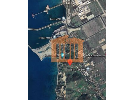 TOKE NE KODER PORTO ROMANO, DURRES PER SHITJE !