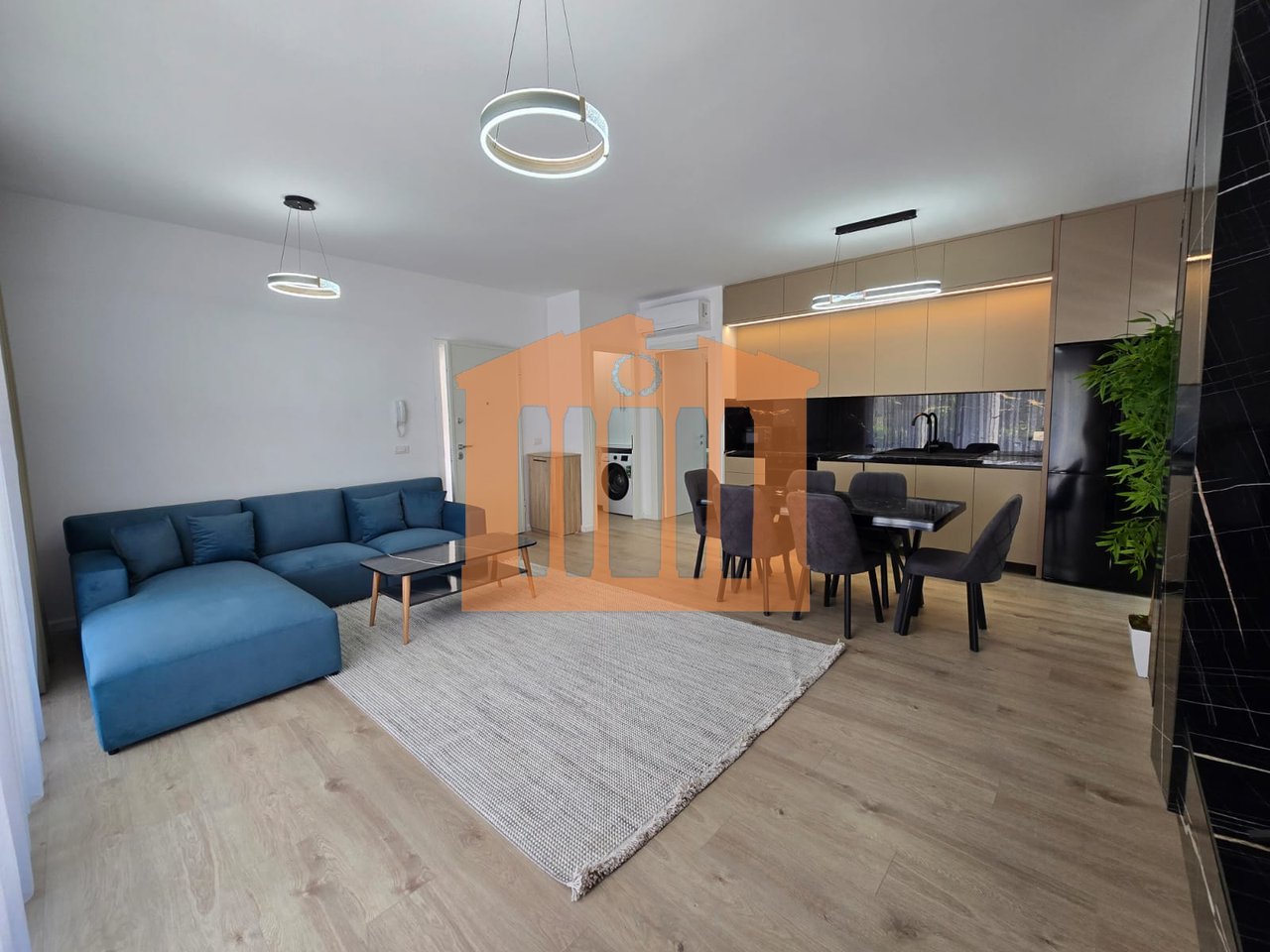 SUPER APARTMENT 2+1+2 PARKINGS, WITH ELEVATOR IN FARKE FOR RENT!
