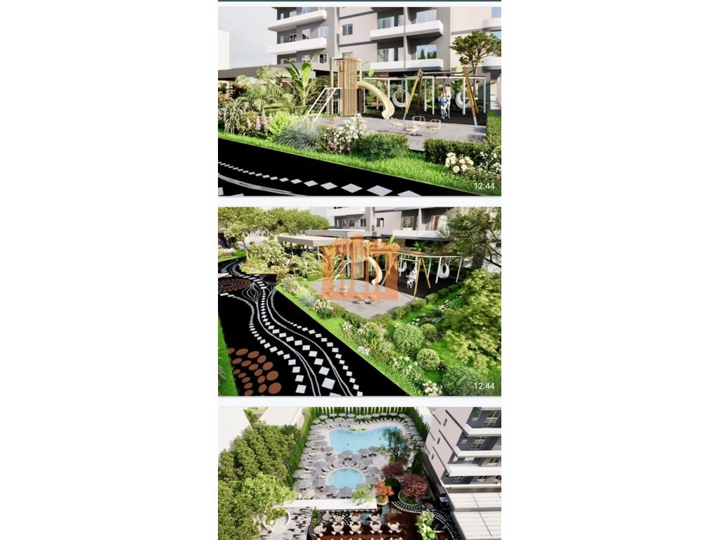 Mieszkanie 3 pokoi 107 m² Golem, Albania