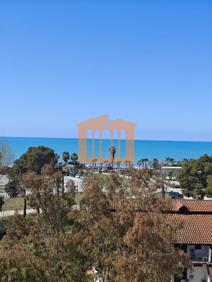 1+1+VERANDA APARTMENT WITH SEA VIEW IN GOLEM, FOR SALE!