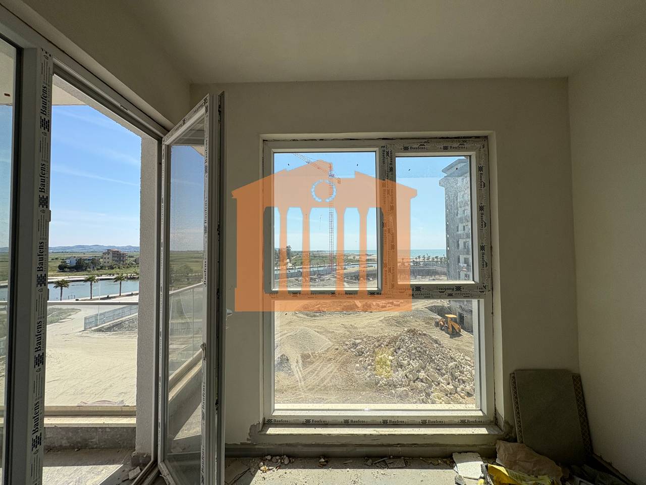1+1 APARTMENT WITH SEA VIEW IN QERRET, FOR SALE!