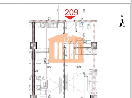 1+1 APARTMENT IN SHENGJIN, FOR SALE!