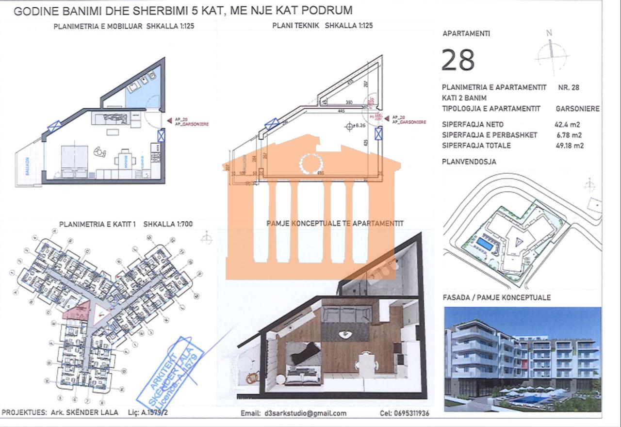 GARSONIERE NE QERRET, PER SHITJE!