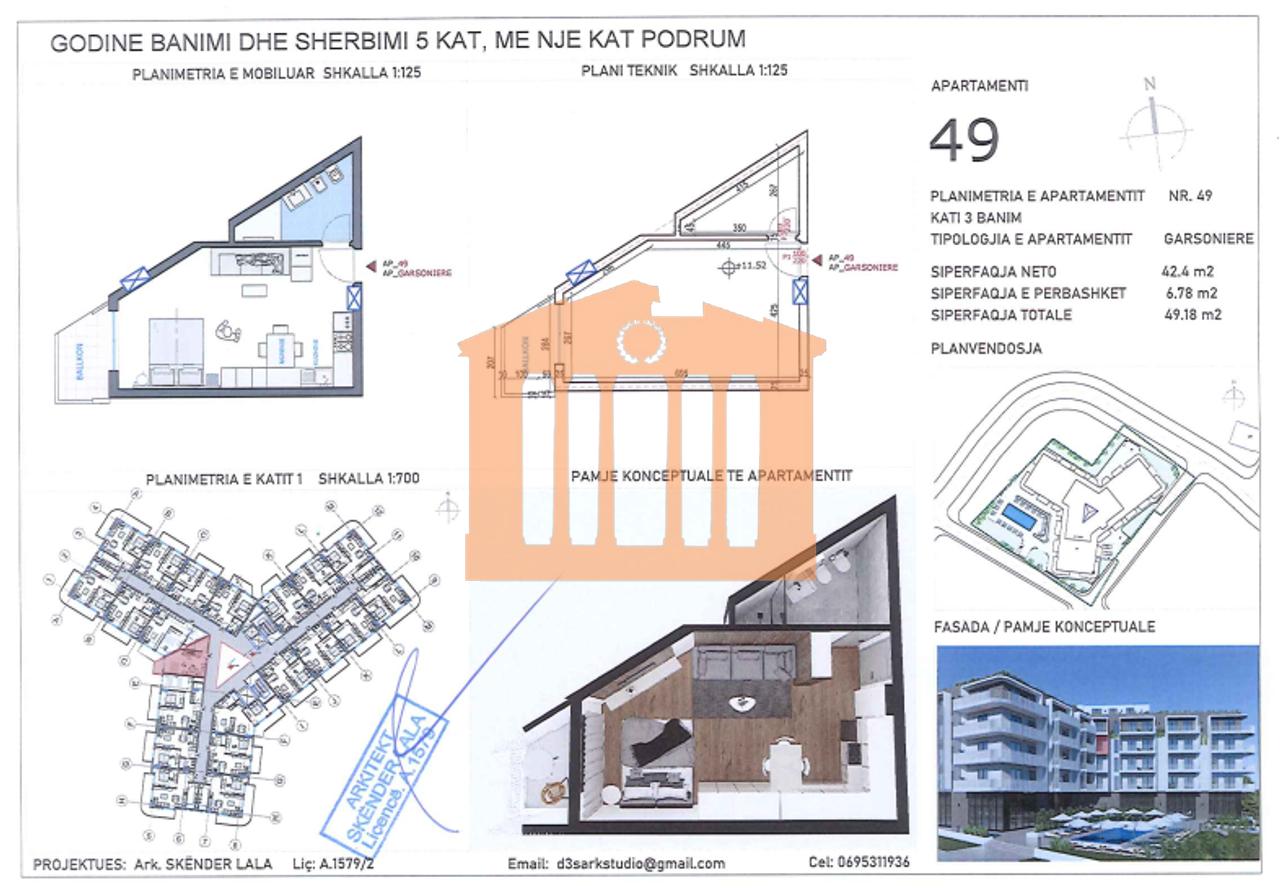 GARSONIERE NE QERRET, PER SHITJE!