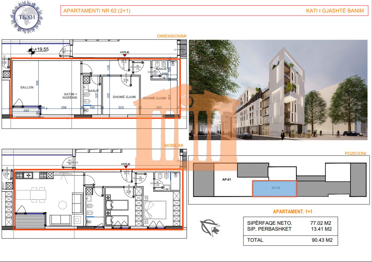APARTMENT 2+1+2 AT "REZIDENCA ILUMINAR" FOR SALE!