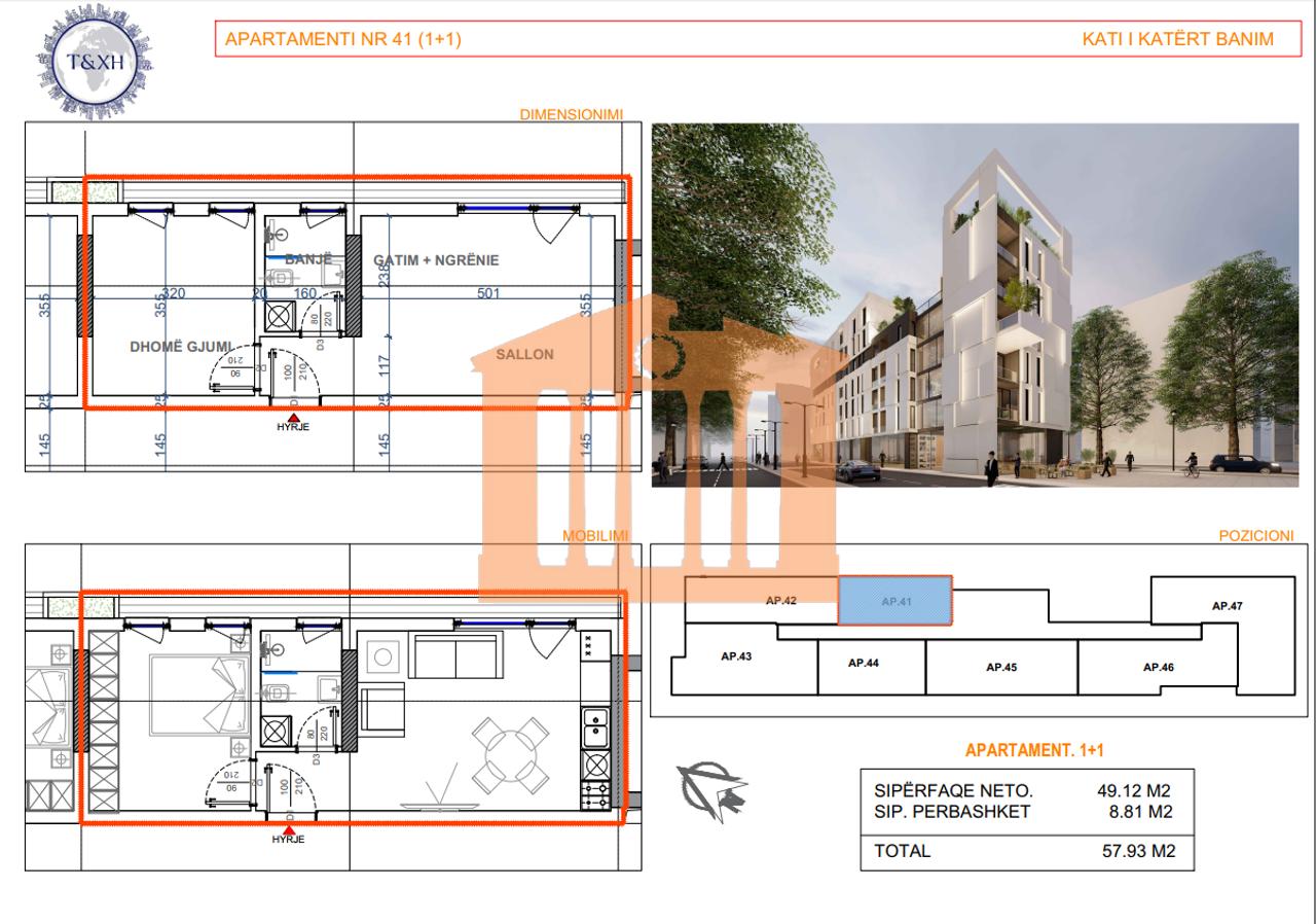 APARTMENT 1+1 AT "REZIDENCA ILUMINAR" FOR SALE!