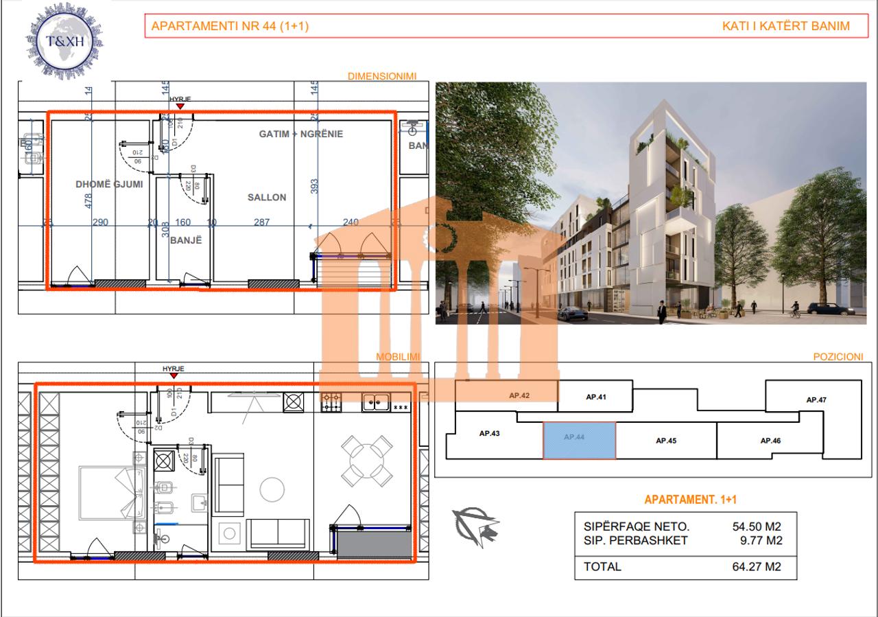 APARTMENT 1+1 AT "REZIDENCA ILUMINAR" FOR SALE!