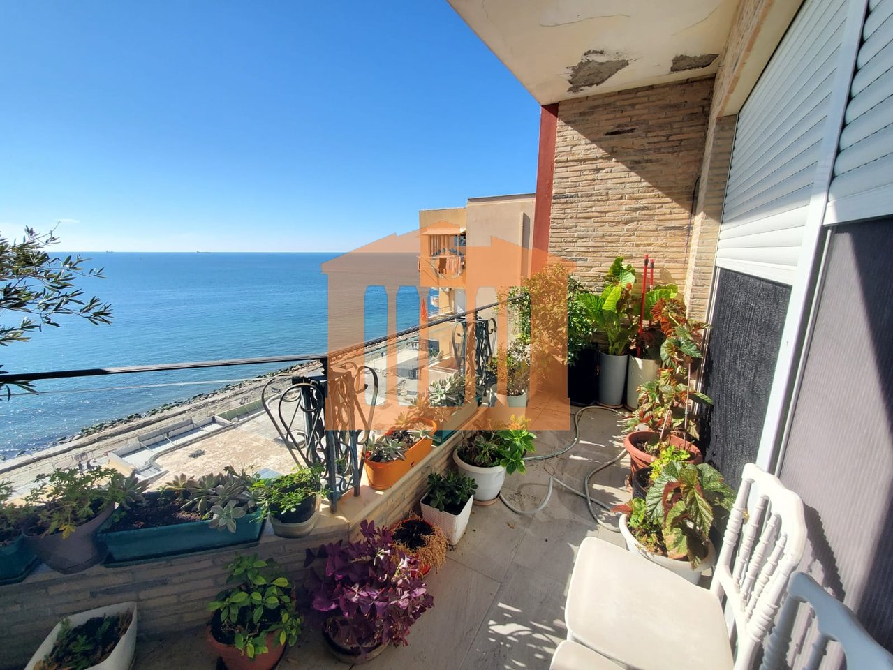 SUPER APARTMENT 2+1+2 WITH SEA VIEW IN VOLLGA, DURRES FOR RENT!