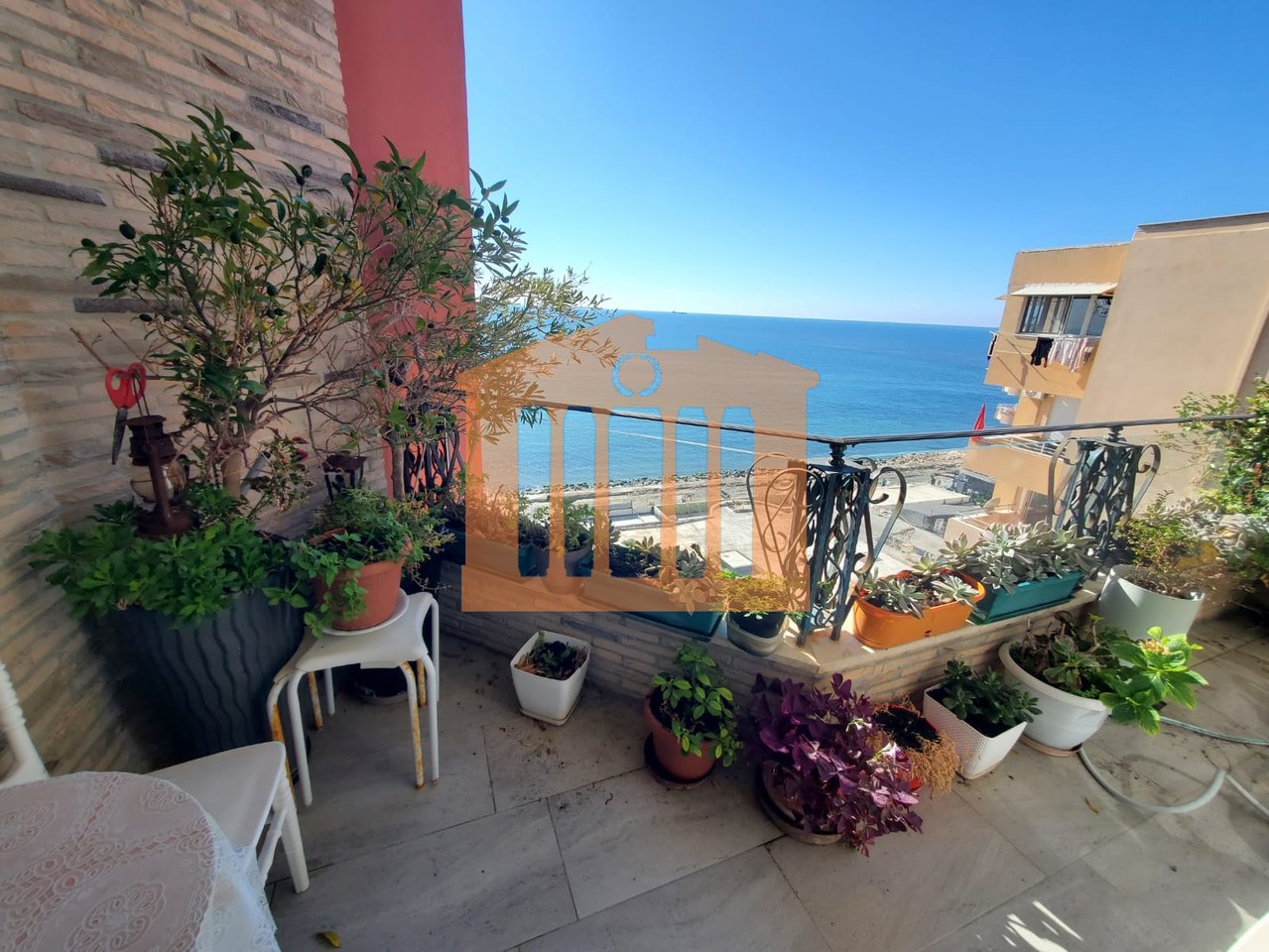 SUPER APARTMENT 2+1+2 WITH SEA VIEW IN VOLLGA, DURRES FOR RENT!