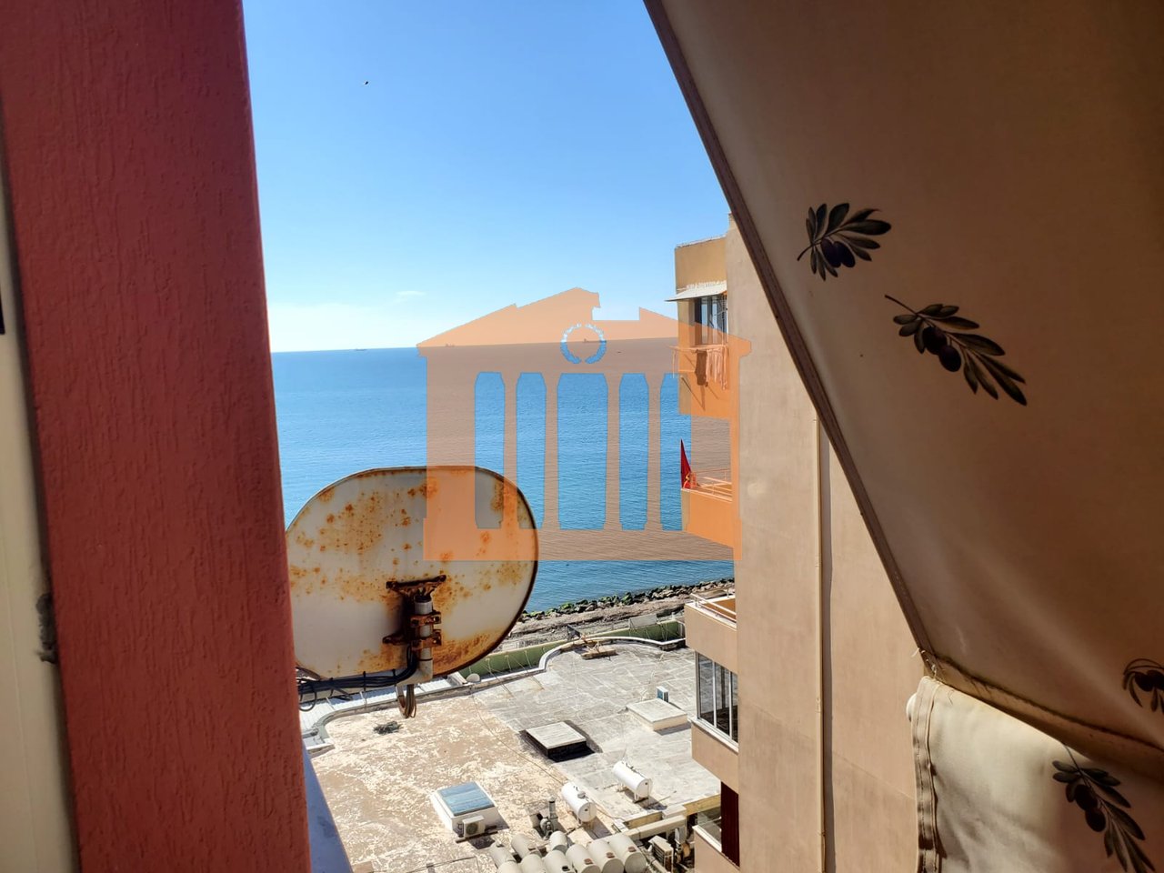 SUPER APARTMENT 2+1+2 WITH SEA VIEW IN VOLLGA, DURRES FOR RENT!