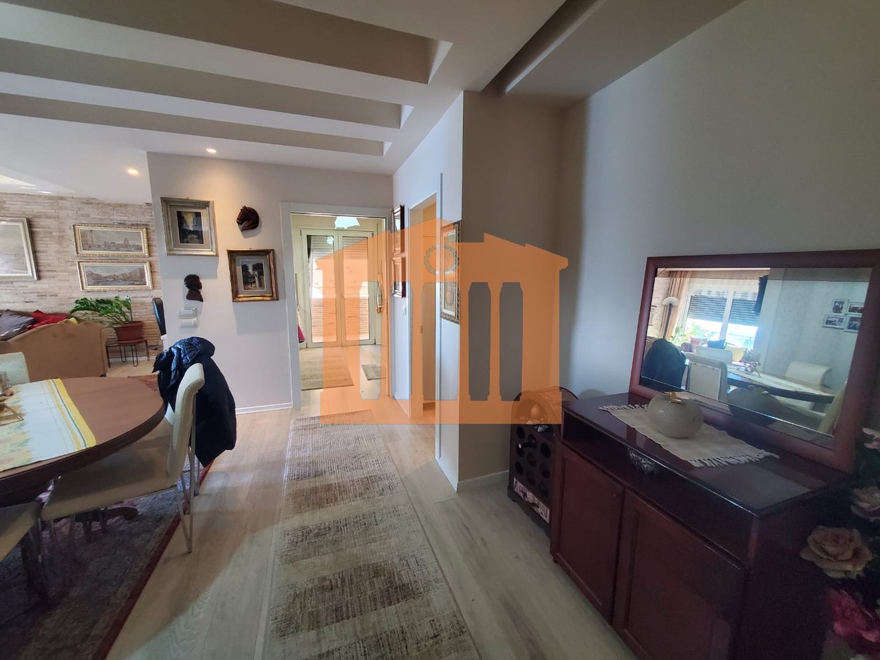 SUPER APARTMENT 2+1+2 WITH SEA VIEW IN VOLLGA, DURRES FOR RENT!