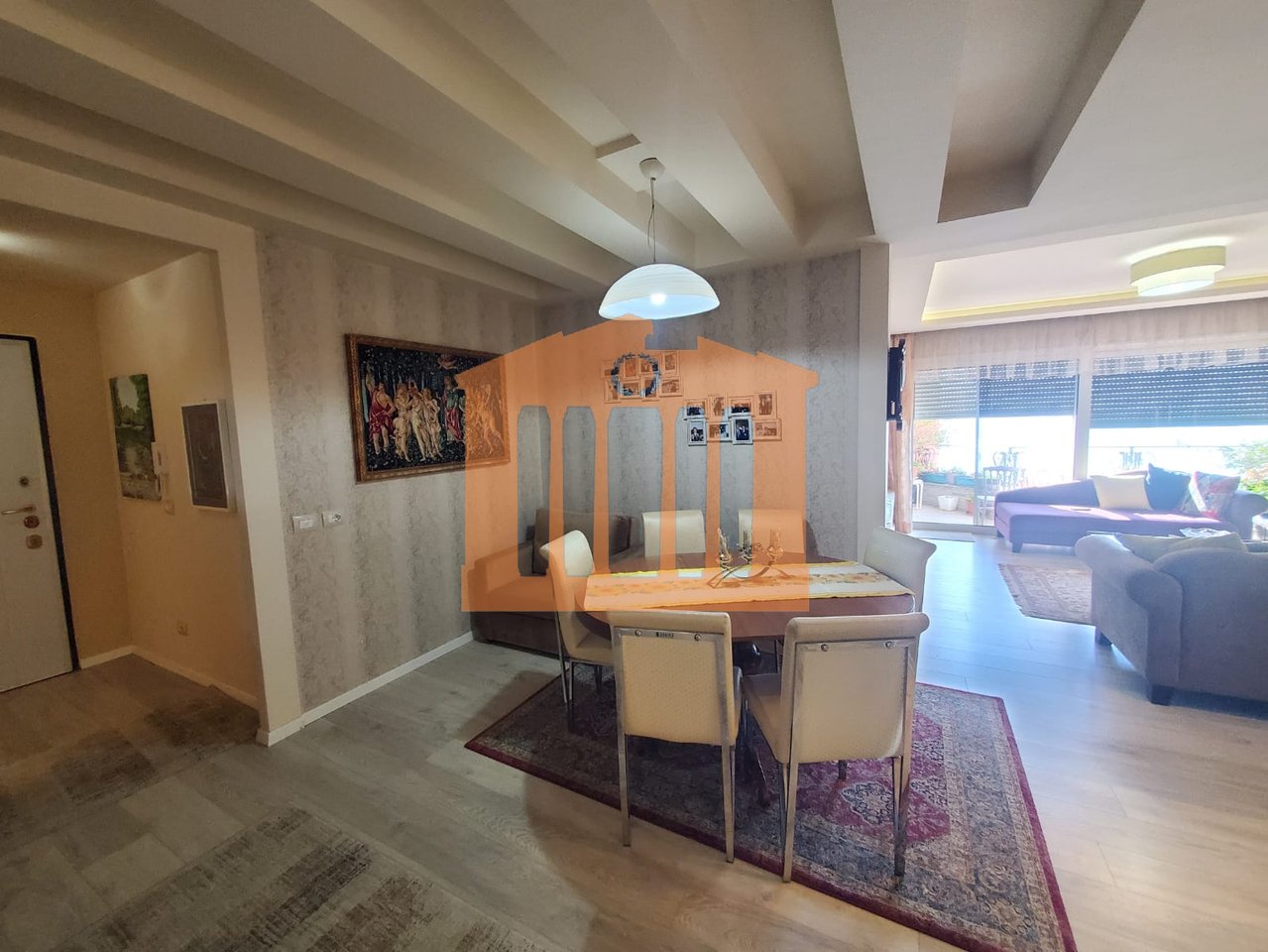 SUPER APARTMENT 2+1+2 WITH SEA VIEW IN VOLLGA, DURRES FOR RENT!