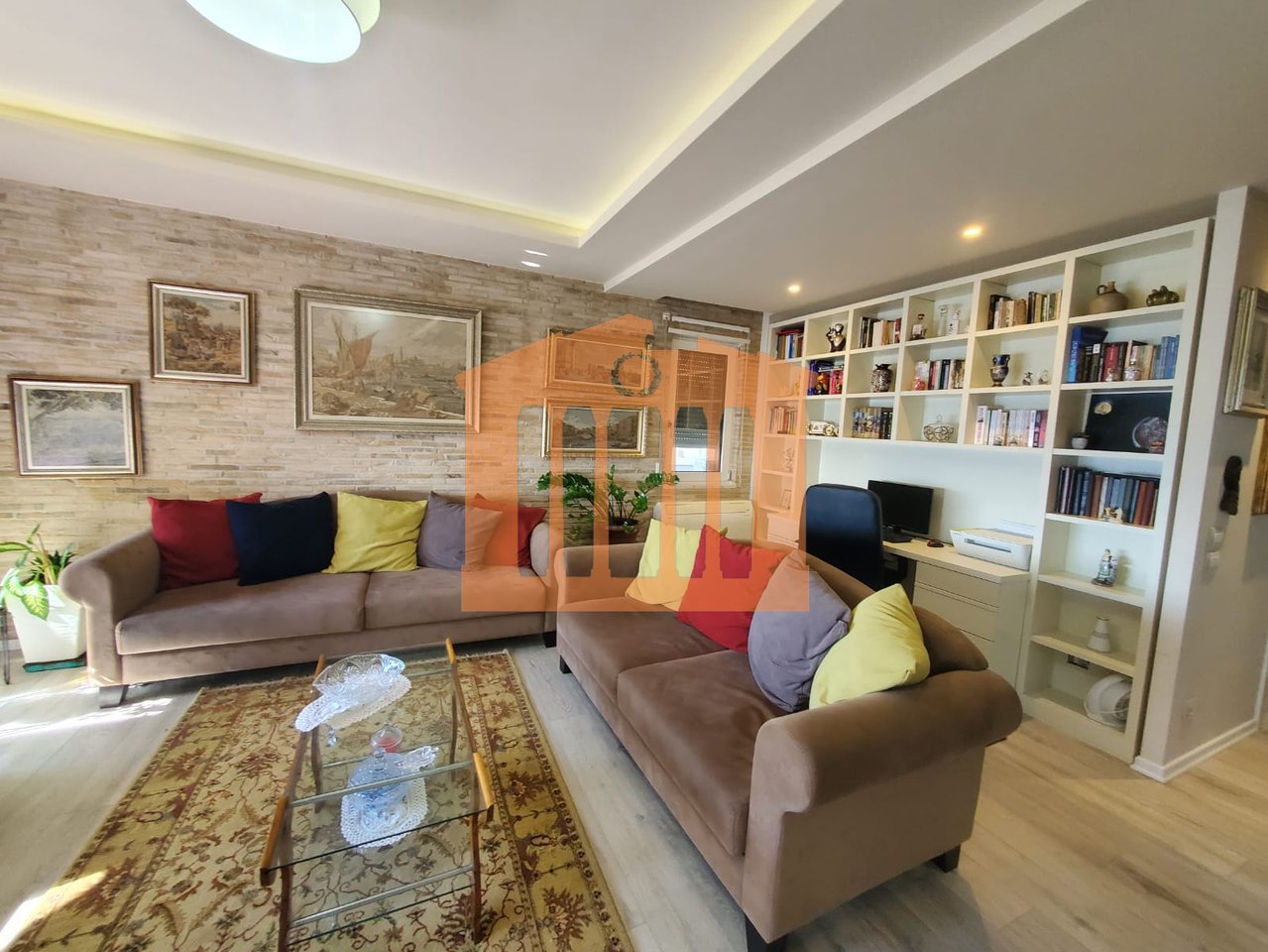 SUPER APARTMENT 2+1+2 WITH SEA VIEW IN VOLLGA, DURRES FOR RENT!