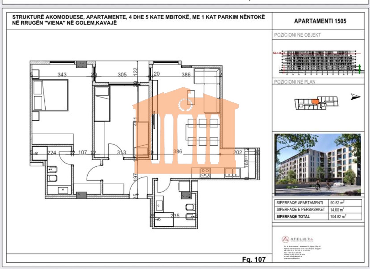 APARTMENT 2+1 IN GOLEM, FOR SALE!