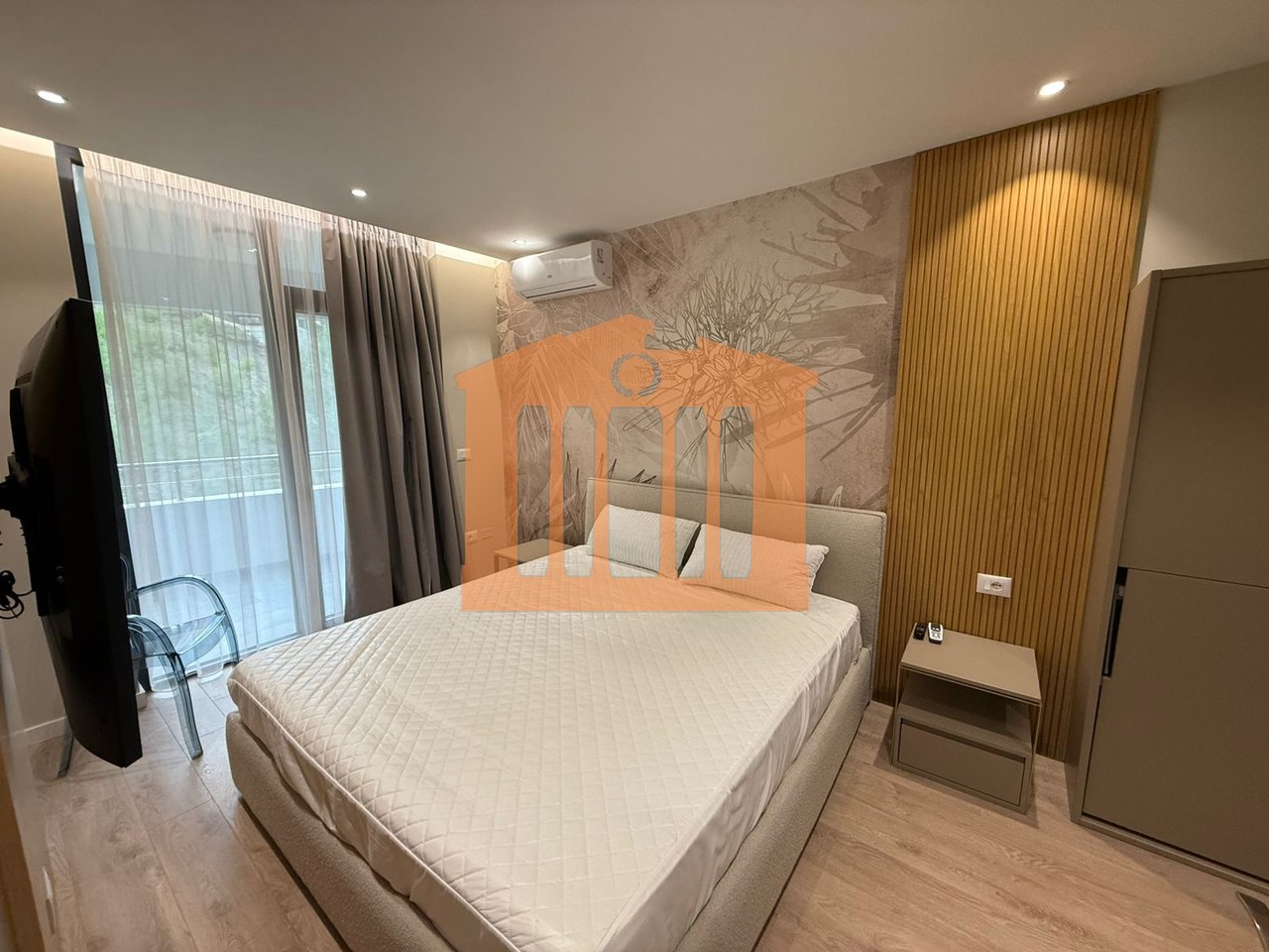 APARTAMENT 1+1 ME GARAZH TE REZIDENCA "WHITE HILL" DURRES , PER QIRA!