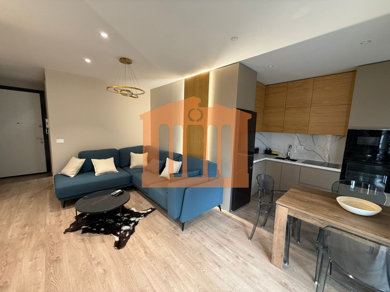 APARTAMENT 1+1 ME GARAZH TE REZIDENCA "WHITE HILL" DURRES , PER QIRA!