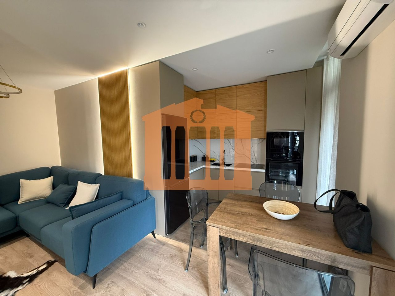 APARTAMENT 1+1 ME GARAZH TE REZIDENCA "WHITE HILL" DURRES , PER QIRA!