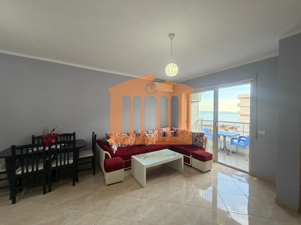 APARTAMENT 2+1 ME PAMJE DETI NE PLAZH, DURRES PER QIRA !